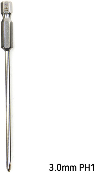 십자 드라이버 비트 1개 3mm 4mm 4.5mm 5mm 6mm PH1 PH2 드릴 자석 전동 드릴 수공구, 십자 드라이버 비트 3.0*PH1