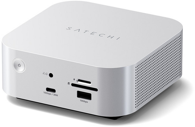 사테치 13in1 썬더볼트5 독 SSD 인클로저 120Gbps 140W 8K/144Hz 쿨링 시스템, 1개, ST-DT5CES-EU