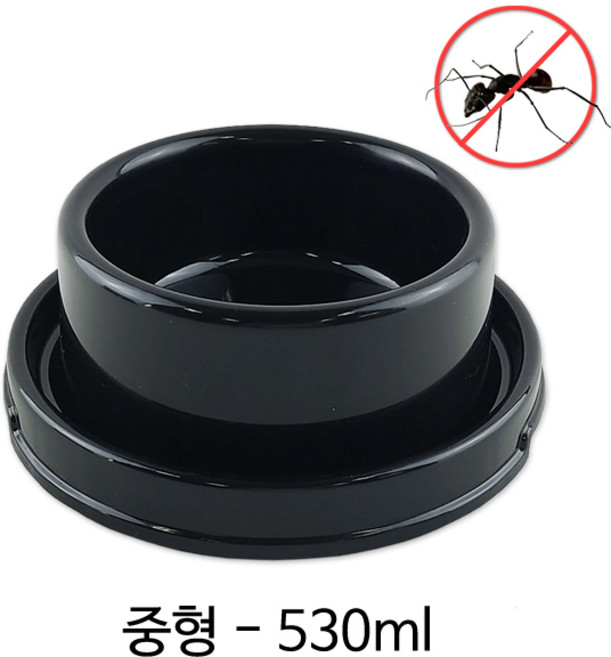 개미퇴치 사료그릇 길고양이 급식소 밥그릇 강아지, 1개, 개미퇴치 사료그릇-중형