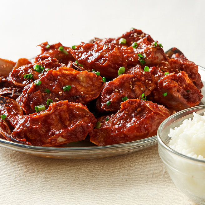 전라도 목포 꽃게 양념 무침, 1개, 2kg