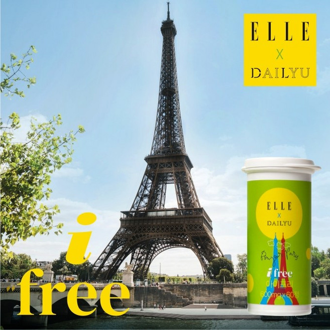 [엘르 X 데일리유] 아이프리 브로멜라인 차즈기 빌베리 더블업, 6개, 60정