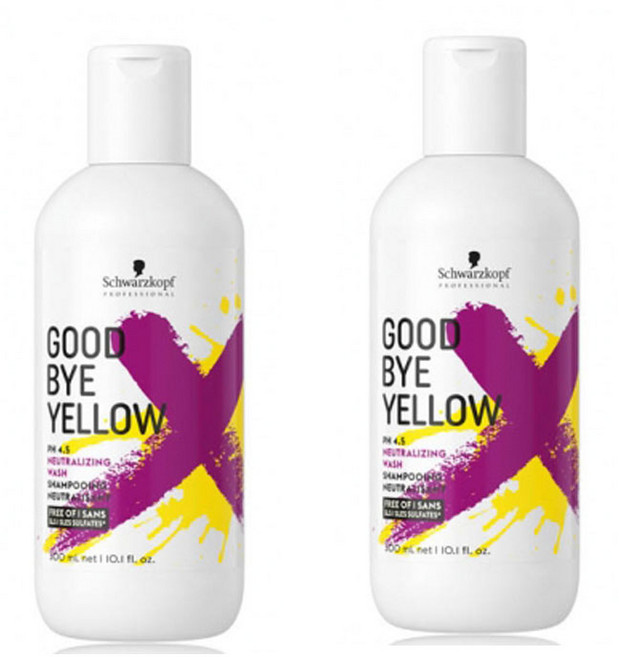 슈바츠코프 굿바이 옐로우 컬러 샴푸, 310g, 2개