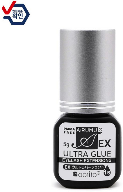 속눈썹연장재료 속눈썹연장글루 전문가용 울트라 퍼펙트 안전인증글루, 1개, ,
