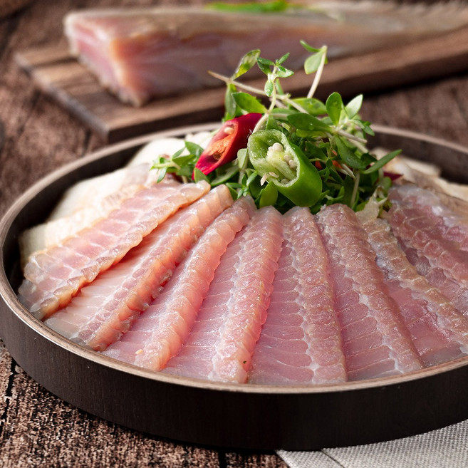 [산지직송] 나주 영산포 홍어회 홍어무침 모듬살 날개살 숙성선택가능, 1개, 홍어회날개살 1kg (강숙성), 홍어회날개살 1kg(강숙성)