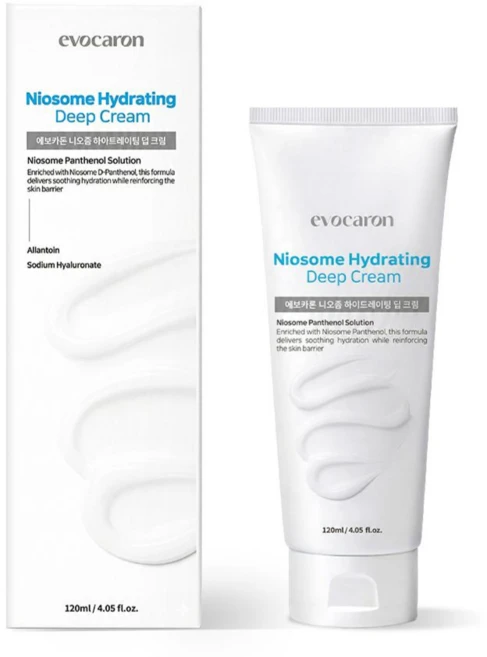 에보카론 니오좀 하이드레이팅 딥 크림 판테놀 알란토인 히알루론산 수분 보습크림, 1개, 120ml - 쿠팡