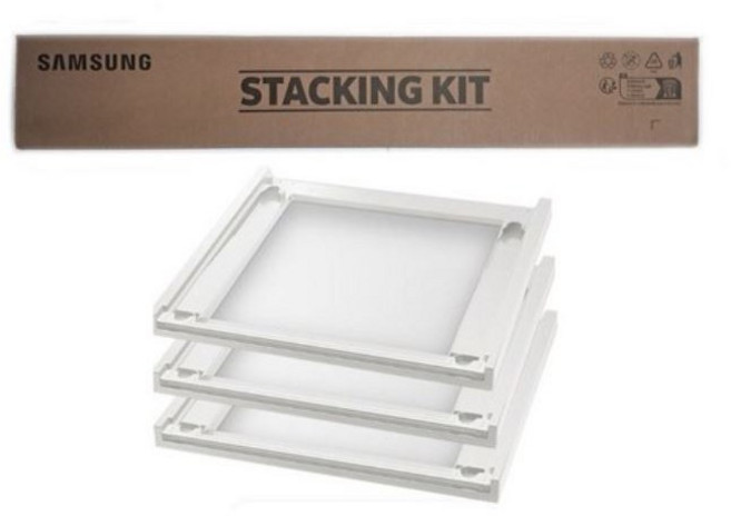 삼성 정품 WF19T6000KW 사용 건조기 2단 상단설치 스태킹키트 (HJ솔B 증정)