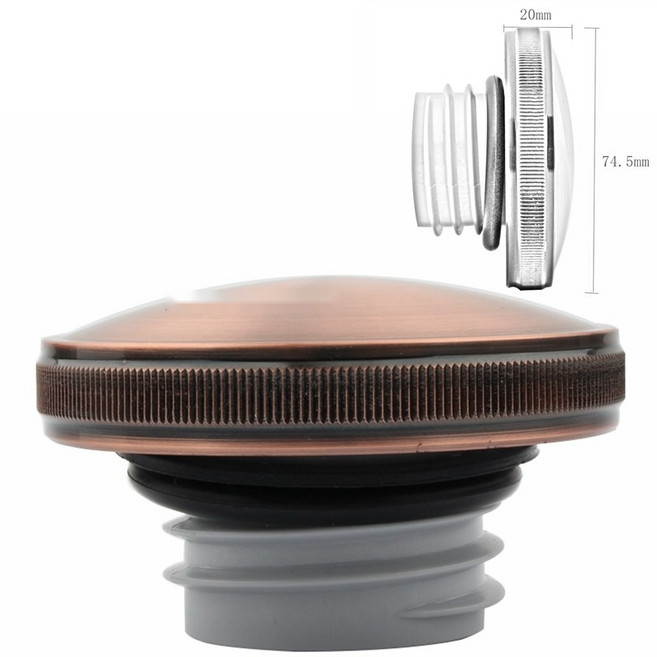 OD 트라이엄프 호환 본네빌T100/T120/바버 튜닝 연료탱크 주유 캡, F