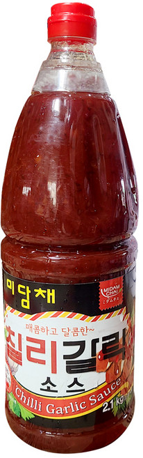 미담채 칠리갈릭소스2.1kg 8개 1박스, 2.1kg
