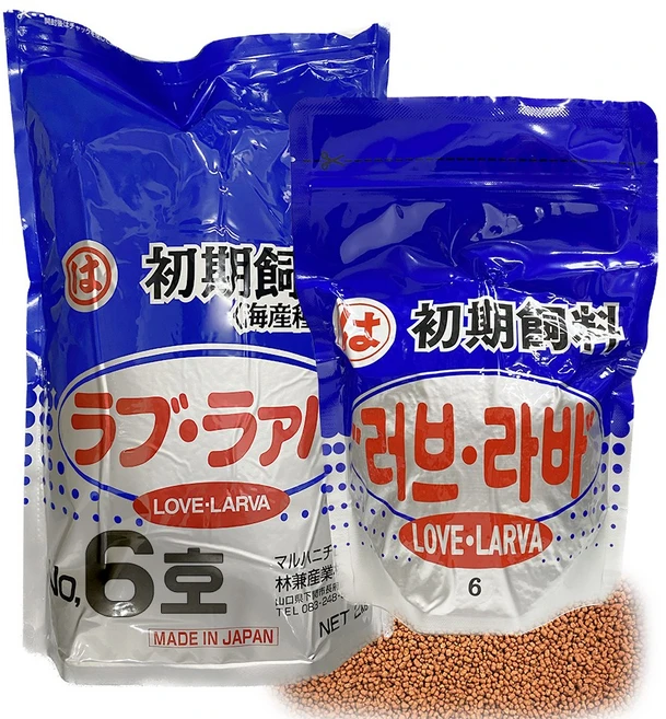 전문가 금붕어사료 러브라바 6호 침강성 대용량, 1kg, 1개 - 쿠팡