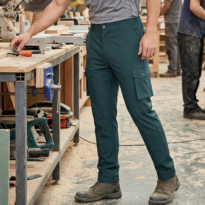 김영주골프 남성 여름 건빵 스판 에어모션 카고 팬츠 아웃도어 캐주얼 등산 작업 레저 스포츠 바지 5501