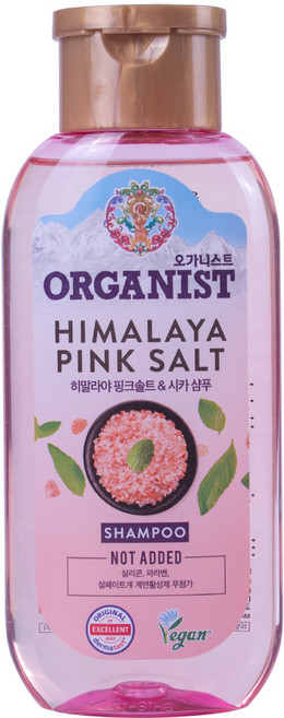 오가니스트 히말라야 핑크솔트 담은 샴푸 두피 스케일링, 200ml, 1개