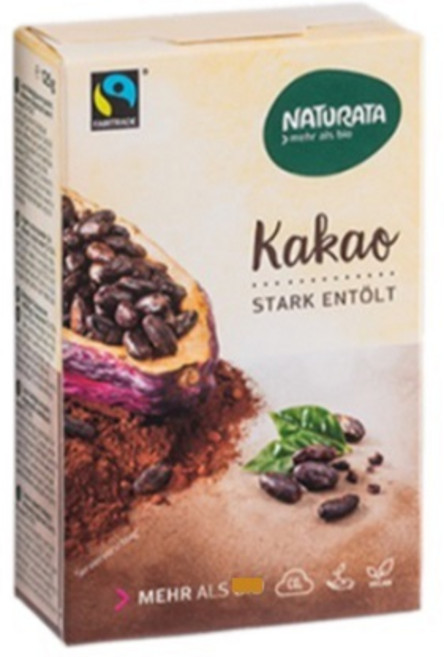 NATURATA 純可可粉, 1個, 125g, 1個裝