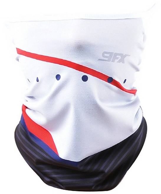 나인에프엑스 2018 자전거 스포츠 자외선차단 쿨마스크, 18.러너스하이 화이트, 1개