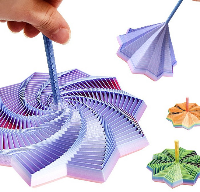 1+1 3D 착시 매직 크로스보더 피젯토이 세트, 1개, A세트