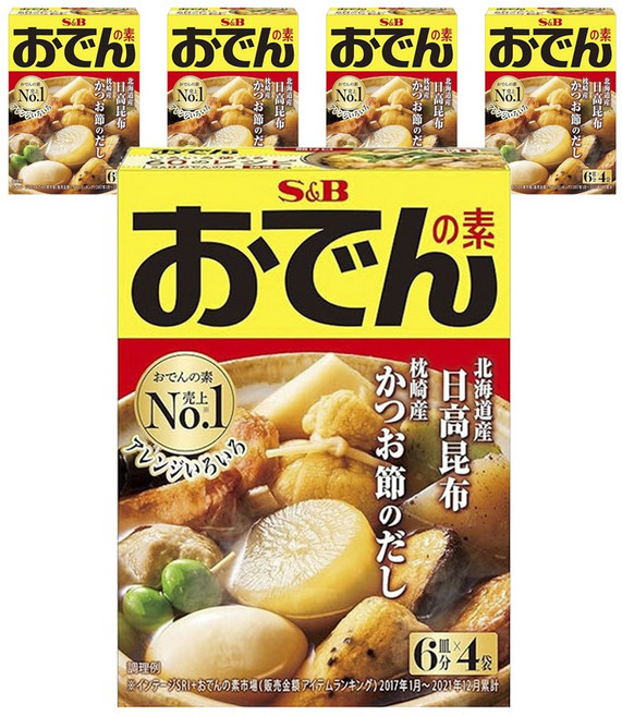 에스앤비 오뎅 재료 4개입, 5개, 80g