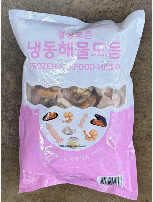 정성모은 냉동 해물모듬 600g, 10개