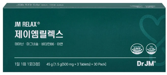 닥터제이엠 제이엠릴렉스 1box 30일, 1개, 30정 - 쿠팡