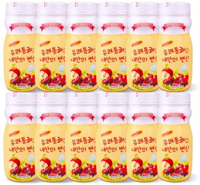 프리미엄 유쾌통쾌 내안의 변신, 100ml, 12개