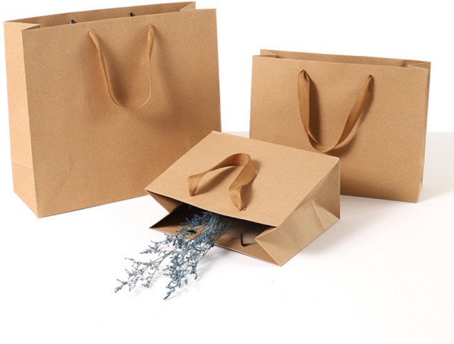 포장명가 튼튼하고 깔끔한 고급 선물 쇼핑백 10개, 크라프트