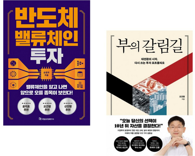 (손정우) 반도체 밸류체인 투자 + (오건영) 부의 갈림길 (전2권)