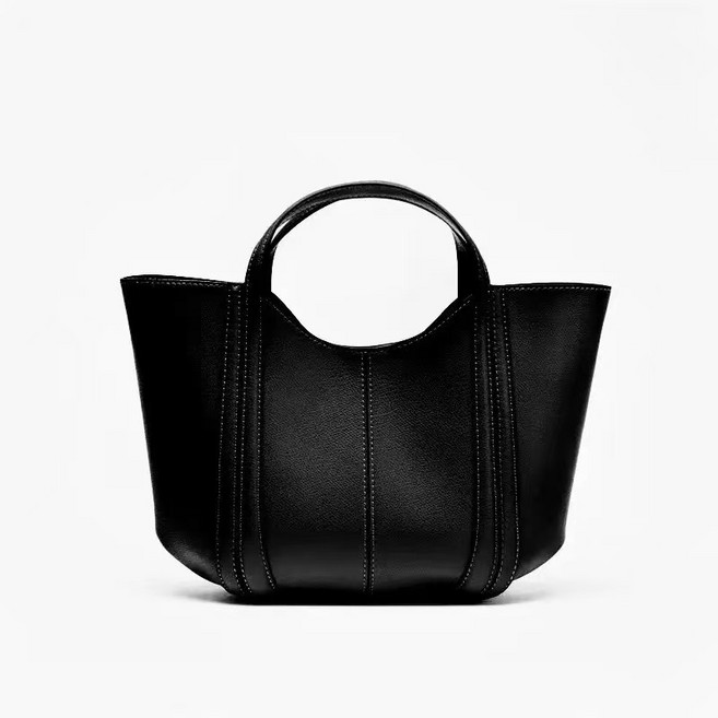 ZARA 자라 톱스티칭 미니 시티백 숄더백 직장인 버킷백 토트 여성가방