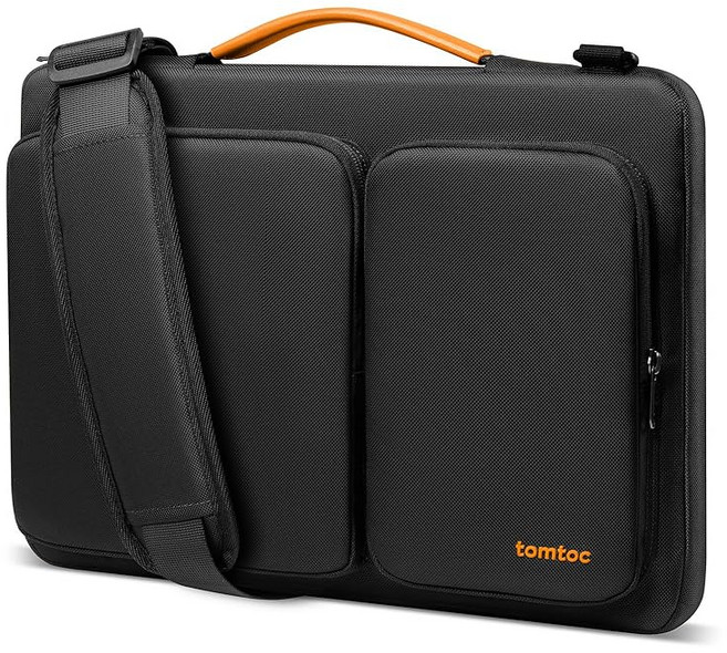tomtoc 360° 충격방지 15.6인치 NEC LAVIEN 15 / 후지쯔 FMV LIFEBOOK AH 시리즈 지원 2way 숄더백 Asus TUF Gaming F15, 1개, 상세페이지 참조