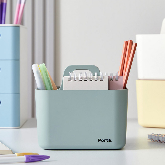 모던하우스 new)포르타 미니 정리함 소프트그린 BT0422004, 1개, 사진참조