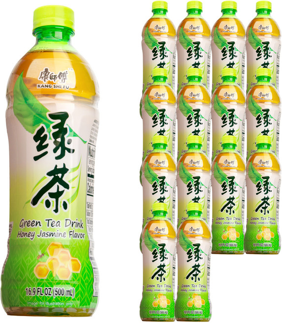 캉스푸 녹차음료, 500ml, 15개