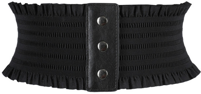 여성 스판 밴딩 벨트원피스 장식 벨트 Women's belt