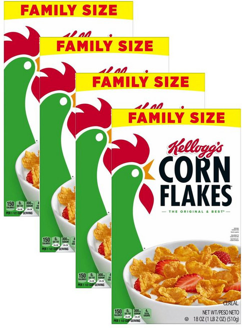 켈로그 콘 프레이크 오리지날 510g 4개