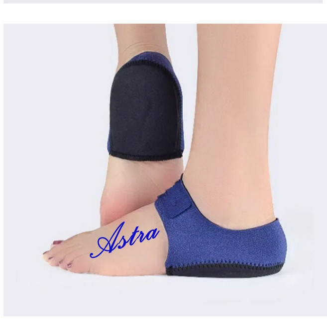 족저근막염 양말 족저근막염깔창 뒷꿈치 보호 패드 발 뒤꿈치 패드, 1개