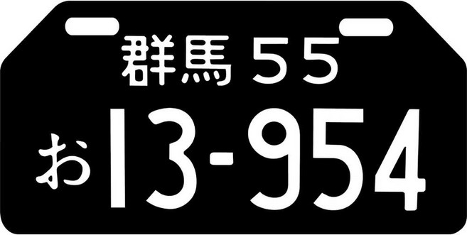 일본 번호판 알루미늄 오토바이 자동차 차량 의류 매장 파티 벽 장식 C타입, N타입