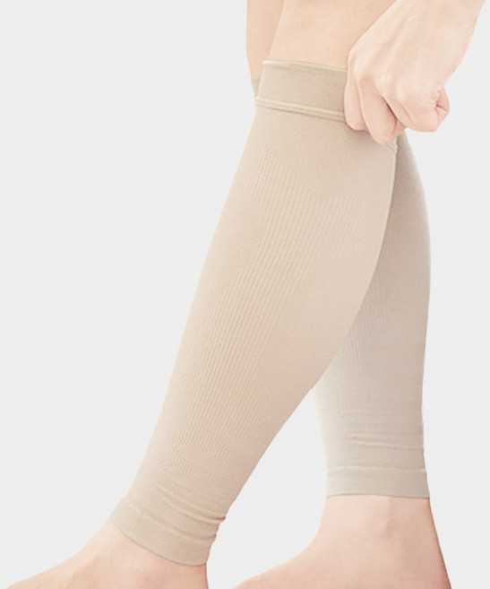 널핏 간호사 종아리 붓기 압박용 밴드 의료용 종아리형 압박스타킹, 1개, 베이지