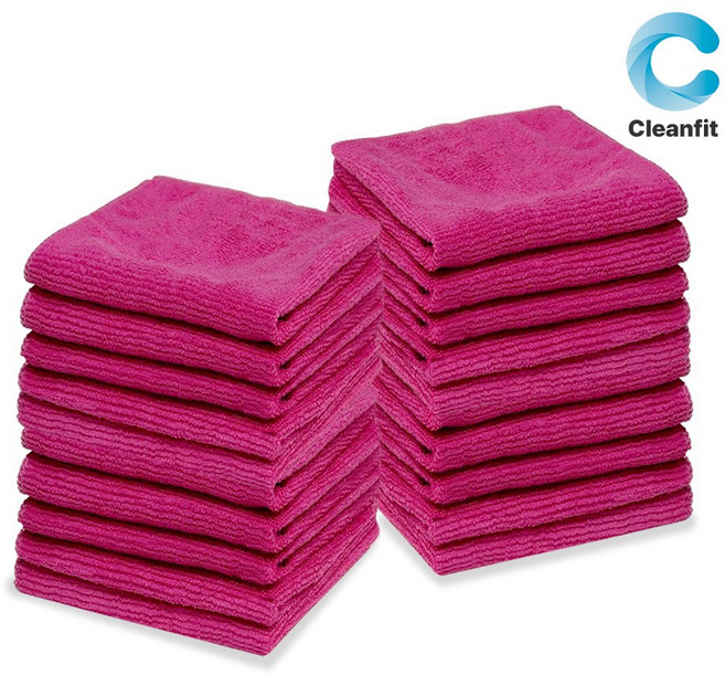 하이텍 경편극세사 손걸레 분홍, 경편(분홍), 20개