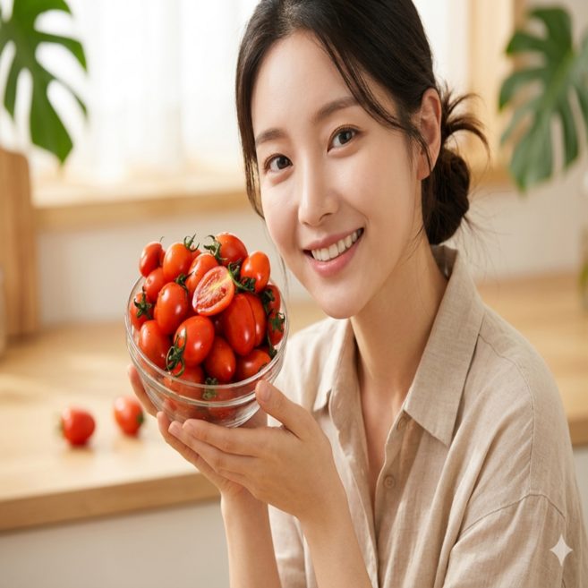 스테비아 방울토마토 대추방울 짭짤이 자몽향토마토 500g X 3팩, 22개, 1.5kg