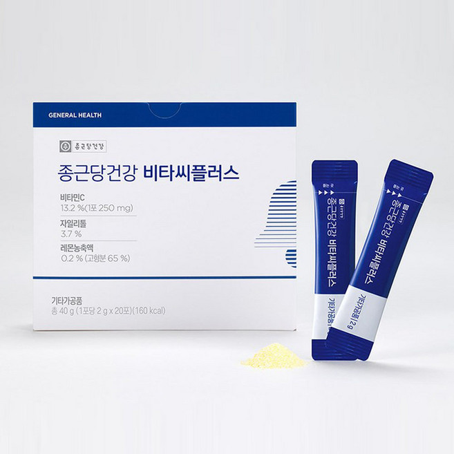 종근당건강 비타씨플러스, 40g, 2개