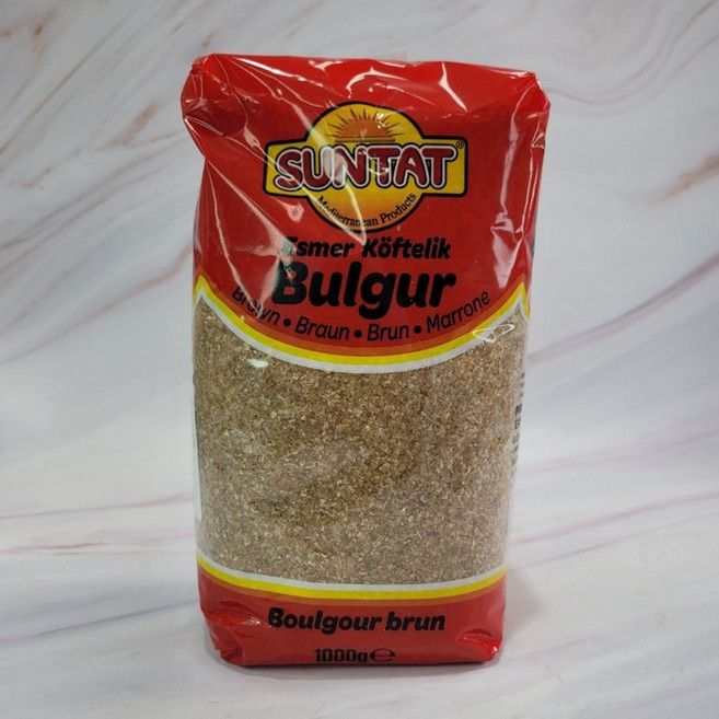 SUNTAT 불거 듀럼밀 파인 에스머 1kg (튀르키예) SUNTAT Bulger Durham Mill Fine Esmer 1kg (Turkiye0, 1개