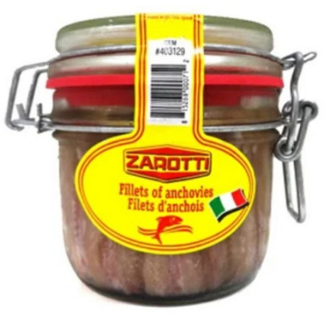 코스트코/ZAROTTI 필렛 오브 앤초비 230g/이탈리아 /엔초비, 230g, 1개