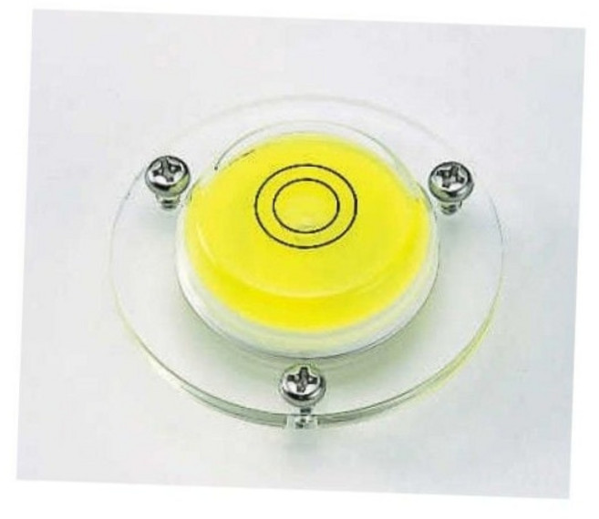 에비스 원형 수평기 레벨기 부착형 45파이 기계설치 목공 측정 공구 수평측정 목공수평 수평대