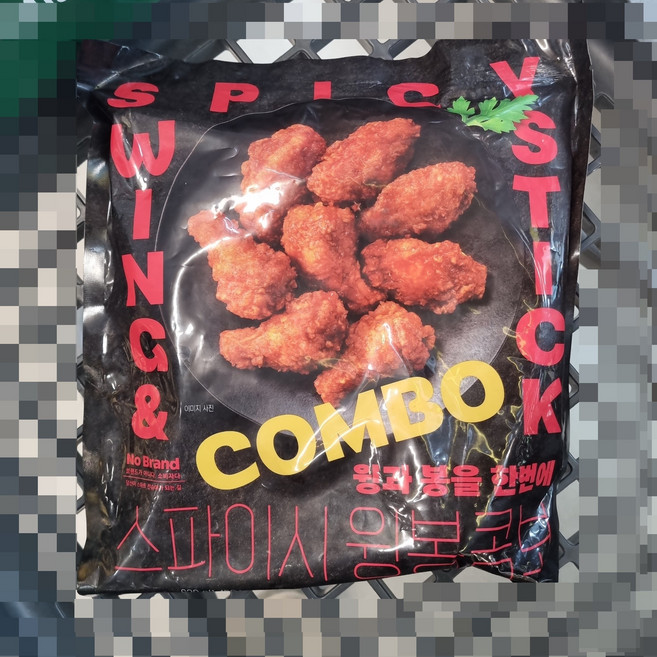 노브랜드 스파이시 윙봉 냉동, 630g, 1개