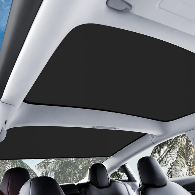 테슬라 모델3 하이랜드 햇빛가리개 썬루프 선쉐이드 세트, 1세트