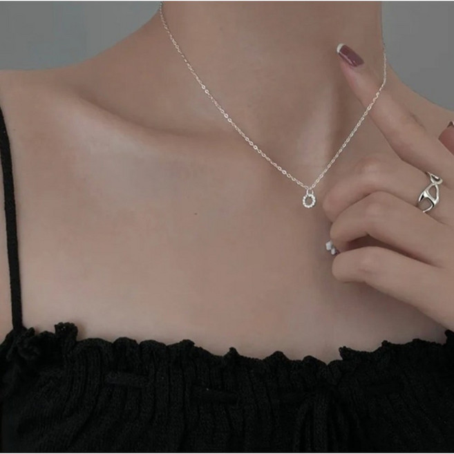 나나메이드 [ 925 실버 ] 심플 여성 목걸이 여자친구선물