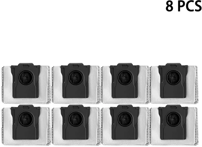 드리미 D20 울트라 / L10s CE 로봇 청소기 액세서리 메인 사이드 브러시 천 헤파 필터 먼지 봉투 예비 부, 01 CHINA, 01 8 PCS