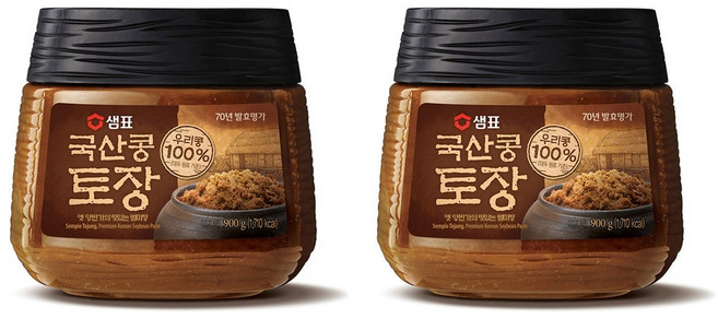 샘표 국산콩 토장 900g x 2, 2개