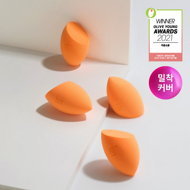 리얼테크닉스 미라클 컴플렉션 스펀지 4개입