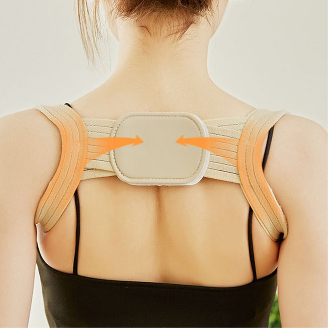 바른 자세교정밴드 굽은등 거북목 라운드숄더 어깨펴주는 벨트