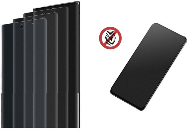 갤럭시A25 필름 SM-A256 국내 제조 생산 풀커버 실스리 (2매) 무광택 (매트 지문방지) 우레탄 액정 보호 (저반사 곡면 엣지) 종이질감 커버, 2개