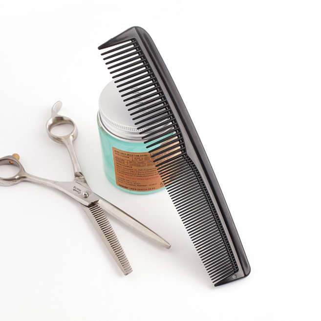 고래상회 바버샵 포마드 빗 헤어브러쉬, 1개, 03_롱 리젠트 콤브