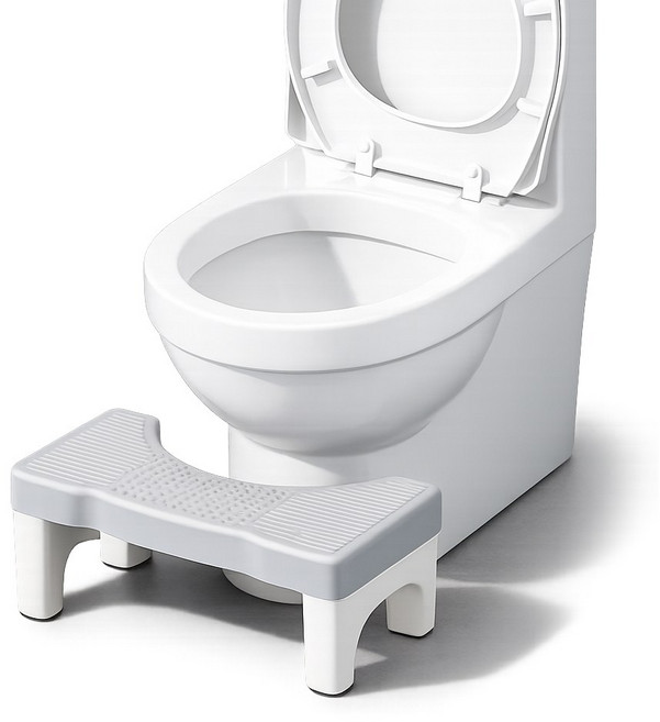 살림살림 투톤 쾌변발판 변기 발받침대, 1개