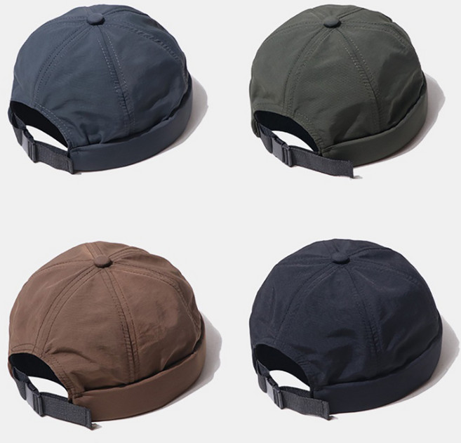 베이직 와치캡 빅사이즈 대두 캡없는모자 숏챙 남자 여자 여름 기본 무지 스트릿 모자